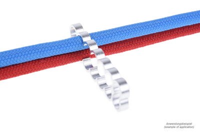 KAB Alphacool Eiskamm Alu X14 - 4mm silver - 4 Stück PHT EOL