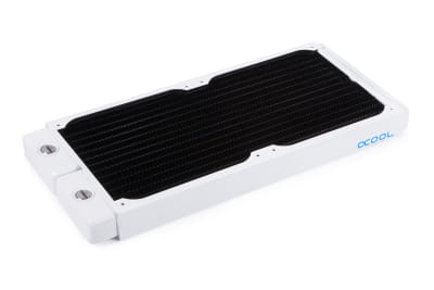 RAD Alphacool NexXxoS ST30 Full Copper 280mm Radiator V.2 - White Special Edition PHT EOL