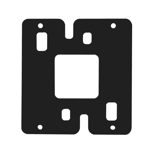 WACZ Thermal Grizzly AM5 Short Backplate, Befestigung/Montage