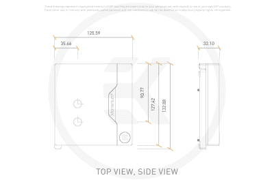 WAC EK Water Blocks EK-Quantum Momentum2 ASUS ROG Maximus Z790 Dark Hero D-RGB - Plexi