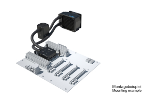 SVK Alphacool ES 3U - 1x 92 / XPX 1U / Eisstation 80 DC-LT 3600rpm