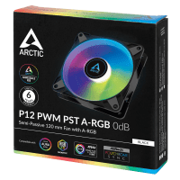 L12 Arctic P12 PWM PST A-RGB 0db - Black