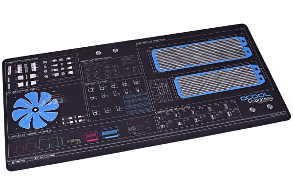 ZSO Alphacool Eisplateau Anti-Statik Arbeits- und Montagematte 120x60cm