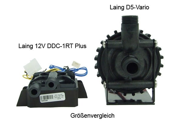 PUM Laing DDC-Pumpe 12V DDC-1RT Plus mit 2xG1/4-Außengewinde PHT EOL
