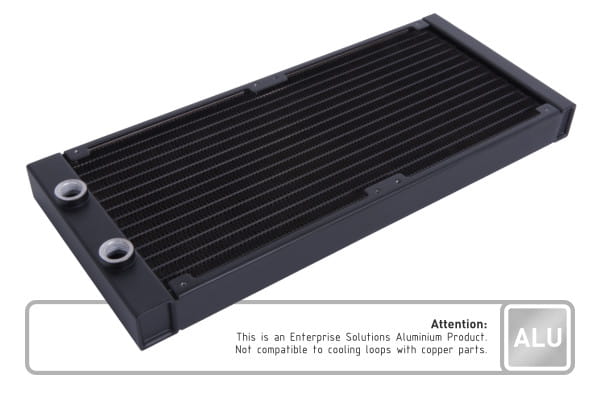 RAD Alphacool ES Aluminium 280 mm T27 - (For Industry only)