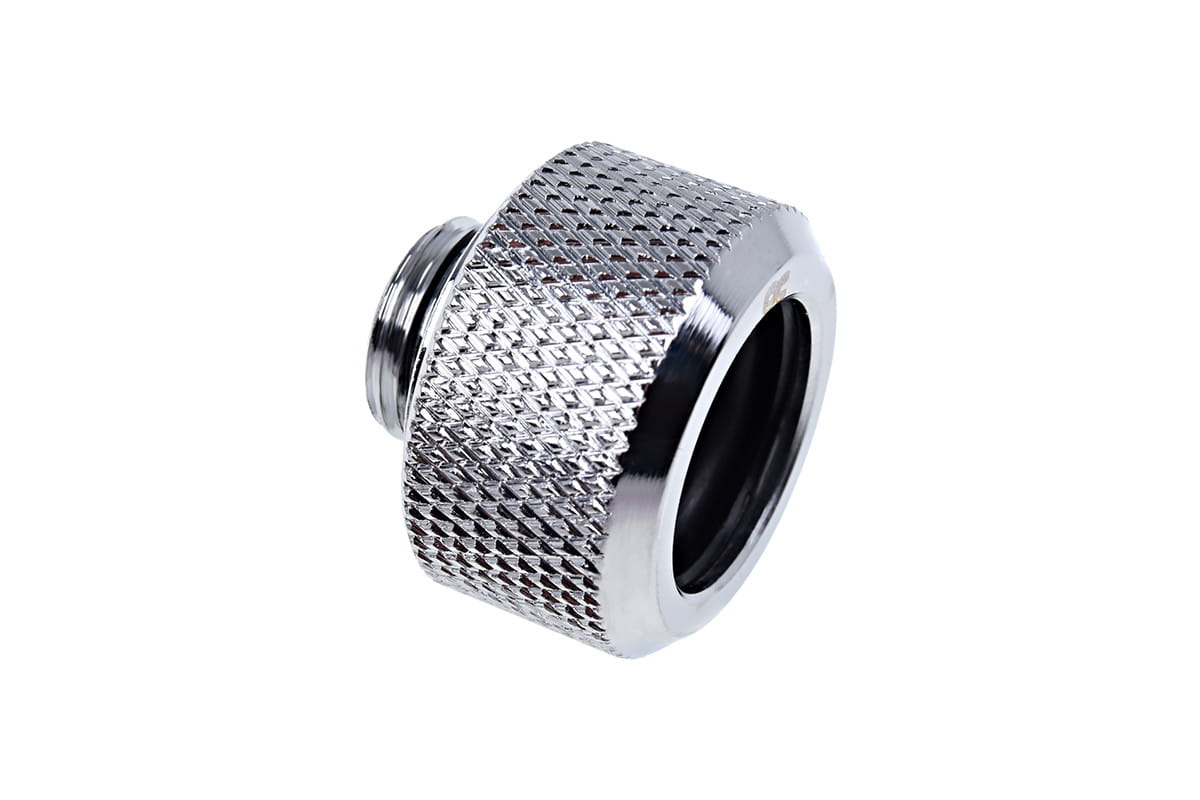 Alphacool Eiszapfen 16mm HardTube Anschraubtülle G1/4 - Chrome