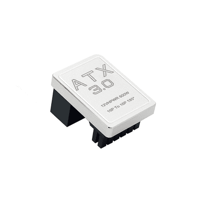 ZK Phobya 12VHPWR Adapter 180 Grad 16Pin to 16Pin - White Right