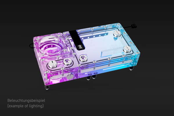 AGB Alphacool Core Flat Reservoir 240 Rechts D5/VPP PHT EOL