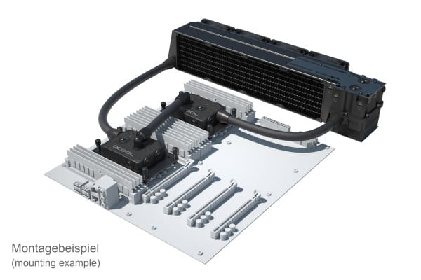 AGB Alphacool ES Reservoir 2U - DDC Version