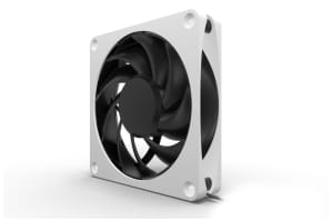 L12 Alphacool Apex Stealth Metall Power Lüfter 3000rpm Weiß (120x120x25mm)