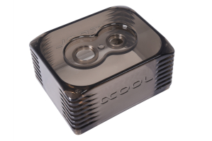 AGZ Alphacool Eisstation - Solo Ausgleichsbehälter - Clear Top