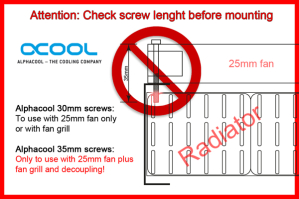 RAD Alphacool NexXxoS XT45 Full Copper 140mm Radiator