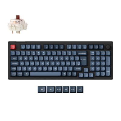 TAT Keychron V5 Max (DE-Layout, Gateron Jupiter Brown, Hot-Swap, RGB) TAT Keychron V5 Max (DE-Layout, Gateron Jupiter Brown, Hot-Swap, RGB)