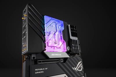 WAC EK Water Blocks EK-Quantum Momentum2 ROG Crosshair VIII Extreme D-RGB - Plexi
