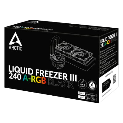 KOI B-Ware Arctic Liquid Freezer III 240 A-RGB Black - All-in-One CPU Wasserkühlung EOL