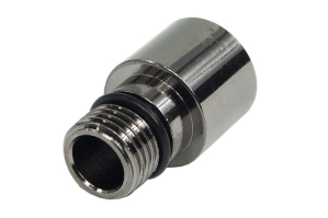 PUZ Eheim 1048 Auslassadapter auf G1/4" - black nickel EOL