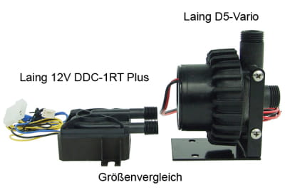 PUM Laing DDC-Pumpe 12V DDC-1RT Plus mit 2xG1/4-Außengewinde PHT EOL