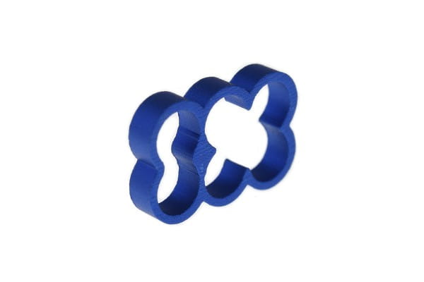 KAB Alphacool Eiskamm Alu X6 - 4mm blue - 4 Stück PHT EOL