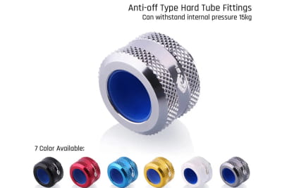 ANS Bykski B-FTHTJ-L14-S HardTube Anti-Off 14mm OD Anschraubtülle - Silver