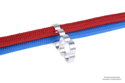 KAB Alphacool Eiskamm Alu X8 - 4mm silver - 4 Stück PHT EOL