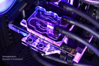 WAK Alphacool Eisblock Aurora GPX-N Acryl Active Backplate 3090/3080 TI HOF EOL