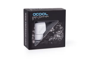 ANF Alphacool Eiszapfen L-Verbinder drehbar G1/4 AG auf G1/4 IG - White