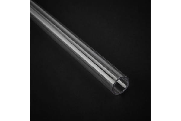 S14 Bitspower None Chamfer PETG Link Tube 14/11mm, Transparent 100cm