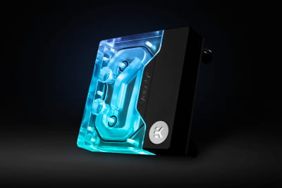 WAC EK Water Blocks EK-Quantum Velocity2 D-RGB - 1200 Nickel + Plexi