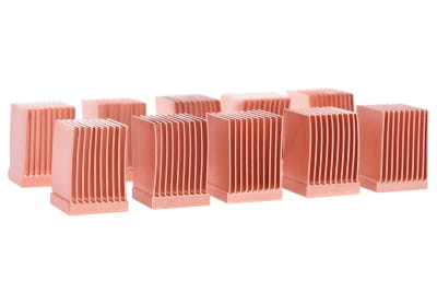 WAR Alphacool GPU RAM Copper Heatsinks 10x10mm - 10 Stk.