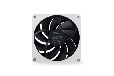L14 Alphacool Apex Stealth Metall Lüfter 2500rpm Chrome (140x140x25mm)