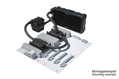 SVK Alphacool ES Pro 4U - 2 x 120 ST / 2x XPX Pro 1U / Reservoir 2U - DDC310 SVK Alphacool ES Pro 4U - 2 x 120 ST / 2x XPX Pro 1U / Reservoir 2U - DDC310