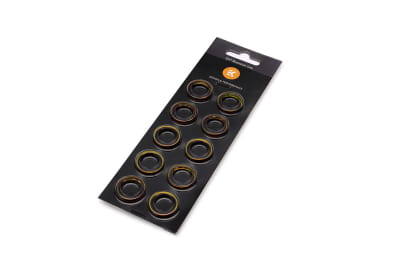 EK Water Blocks EK-Quantum Torque Color Ring 10-Pack STC 10/13 – Satin Gold
