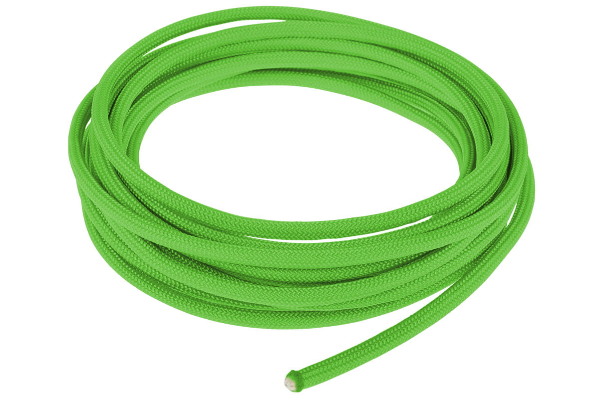 Alphacool AlphaCord Sleeve 4mm - 3,3m (10ft) - Neon Green