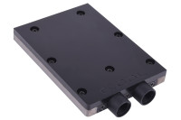 WAH Alphacool Eisblock HDX-3 PCI-e 4.0 x4 Adapter für M.2 NGFF mit Wasserkühler - Black