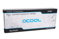 RAD Alphacool NexXxoS XT45 Full Copper 280mm Radiator V.2 - White Special Edition PHT EOL