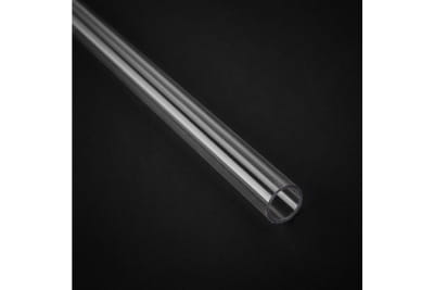 S12 Bitspower None Chamfer PETG Link Tube 12/10mm, Transparent 50cm EOL