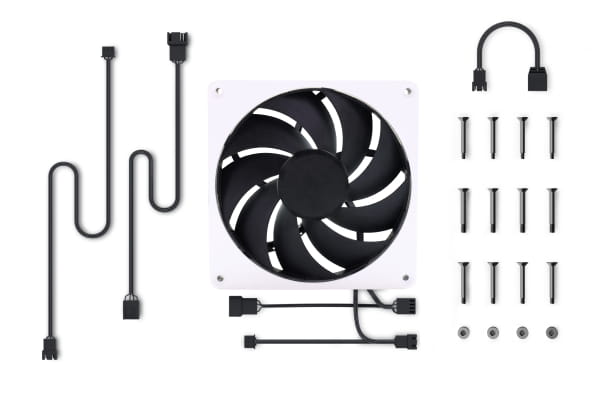 L14 Alphacool Apex Stealth Metall Lüfter 2500rpm Weiß (140x140x25mm)