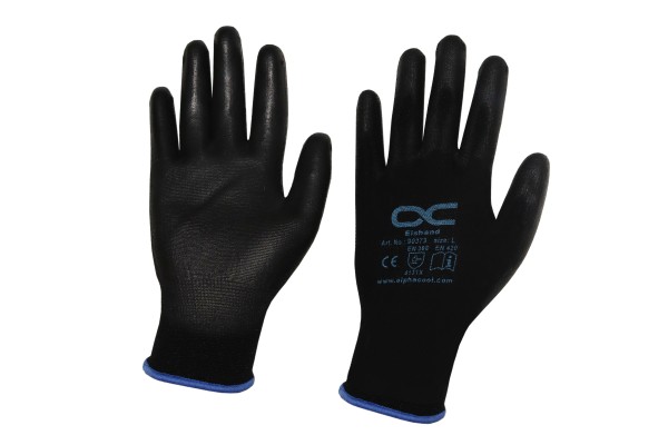 ZSO Alphacool Eistools Montagehandschuhe Größe L - Black EOL