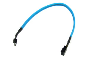 LK Phobya Verlängerung 3Pin - UV Blau 30cm EOL