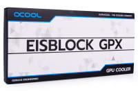 WAK Alphacool Eisblock Aurora GPX-N Acryl Active Backplate 3090/3080 Reference EOL