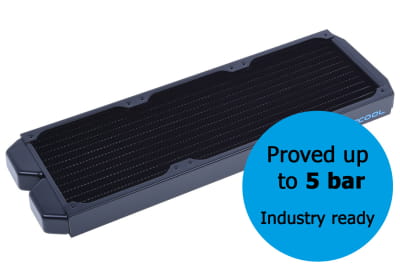 RAD Alphacool NexXxos ST30 Industry HPC Series 360mm Radiator RAD Alphacool NexXxos ST30 Industry HPC Series 360mm Radiator