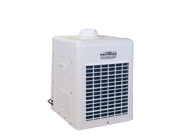 RAK Phobya HE-300 Durchlaufkühler mit Pumpe und Filter – Weiß