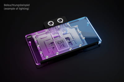 WAK Alphacool Core RX 9070 XT TUF + Prime mit Backplate