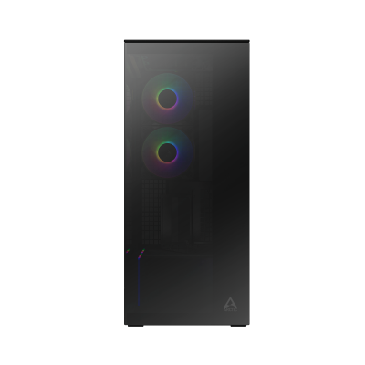 Arctic B-Ware Xtender VG (Black) Premium E-ATX PC-Gehäuse mit vertikaler GPU-Montage