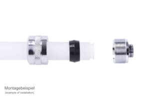 ANS Alphacool Eiszapfen PRO 13mm HardTube Fitting G1/4 - Chrome