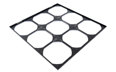 RAB Watercool MO-RA IV 600 Fan Frame for 200mm Fans - black