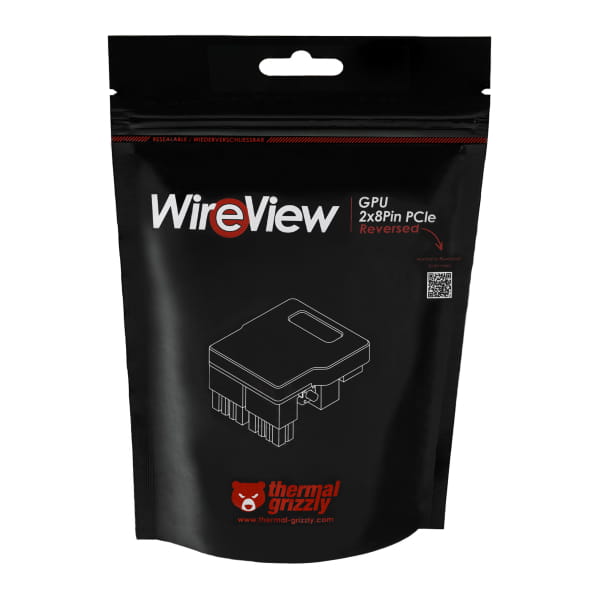 ZK Thermal Grizzly WireView GPU 2x8Pin PCIe, Reversed