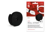 MKA Label The Cable Klettbandrolle Dual LTC ROLL STRAP, schwarz 3m (300cm) EOL