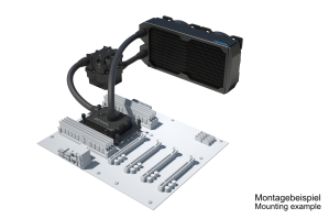 SVK Alphacool ES Pro 4U - 2 x 120 XT / XPX Pro 1U / Reservoir 2U - DDC310