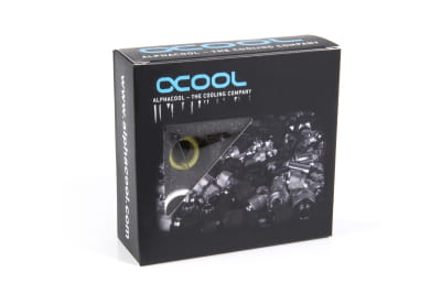 ANS Alphacool Eiszapfen PRO 16mm HardTube Fitting G1/4 - White Sixpack